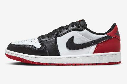 Jordan 1 low black toe philippines sales