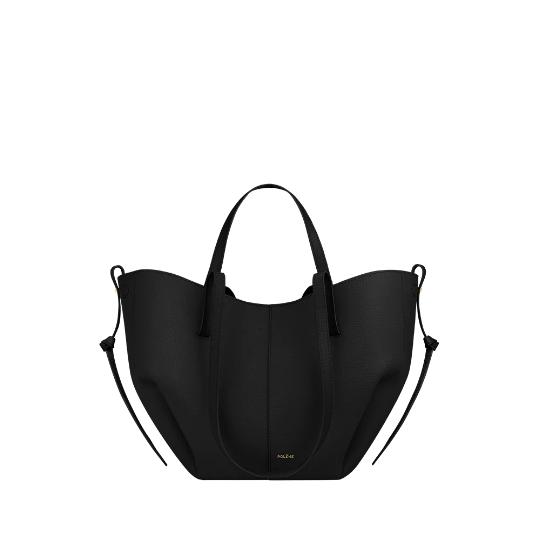 P O L E N E Cyme Mini Textured Black