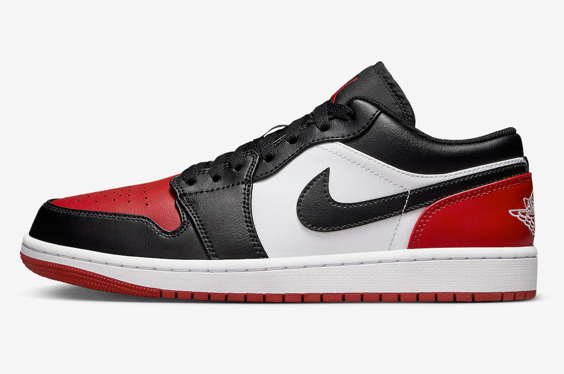 Air Jordan 1 Low Bred Toe 2023 GS