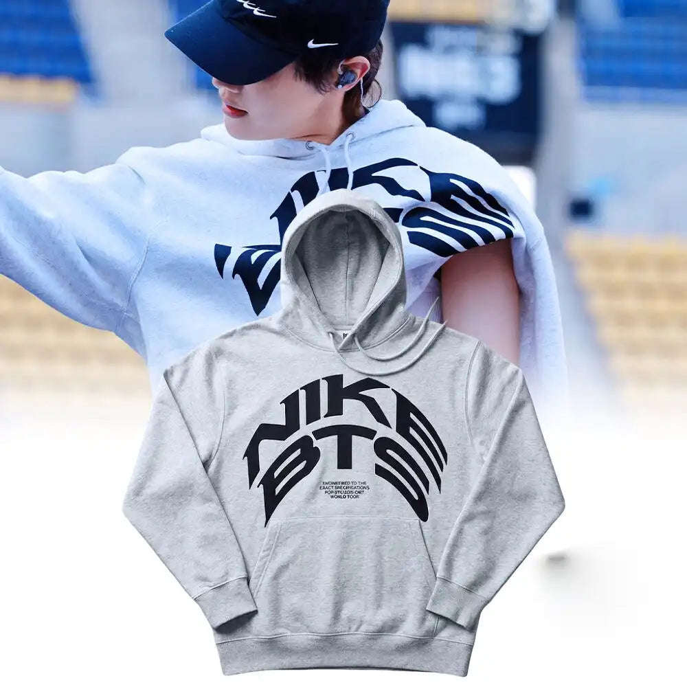 Nike x BTS 'Arirang' World Tour Hoodie Gray