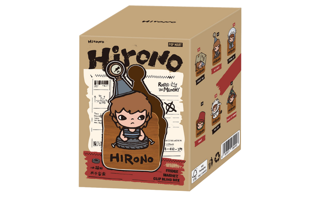 HIRONO Echo Fridge Magnet Clip - 1 Blind Box