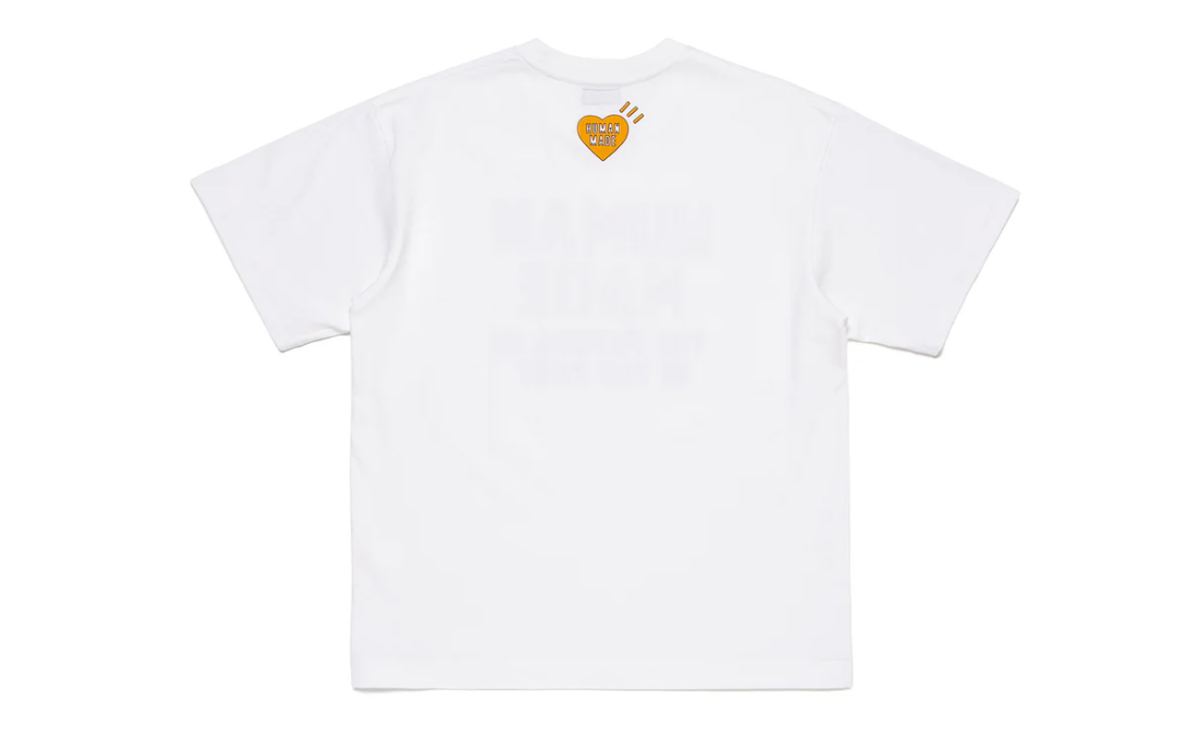 HUMAN MADE THE FUTURE IN IN THE PAST SHIRT WHITE