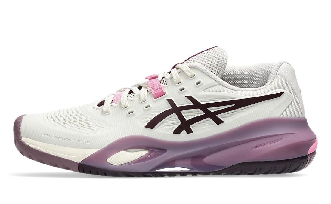 ASICS Gel Resolution X Soft Oat Dark Aubergine (W)