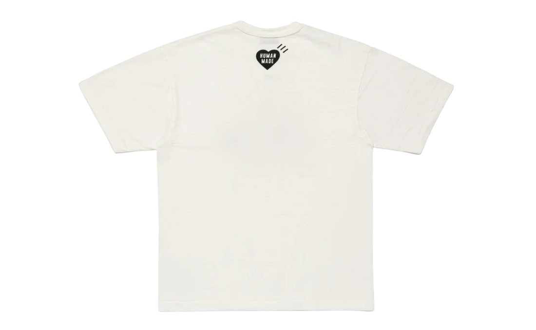 HUMAN MADE THE FUTURE IS IN THE PAST SHIRT WHITE