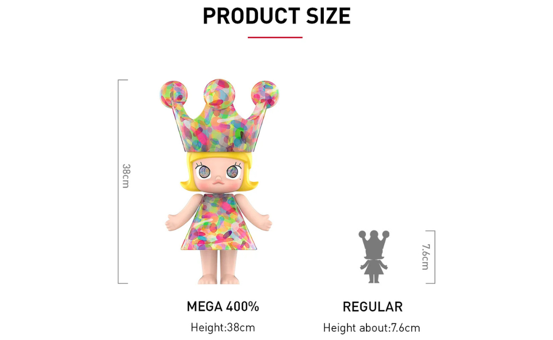 MEGA ROYAL MOLLY 400% Huang Yuxing Bubbles