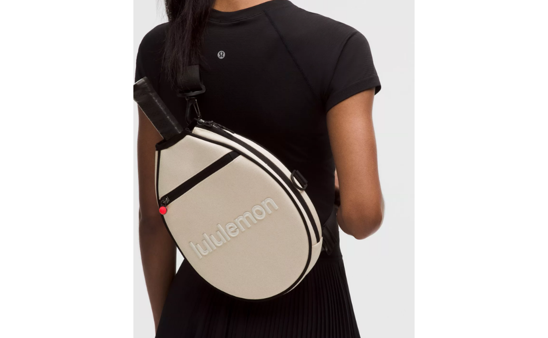 LULULEMON Racket Bag Small 16.5L Cream Black