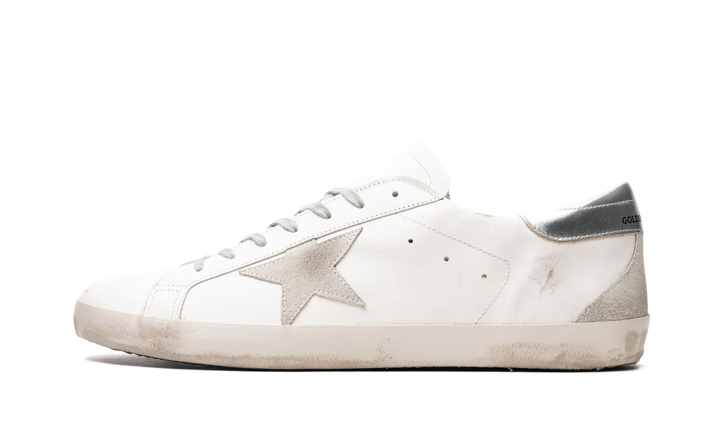 Golden Goose Super-Star White Silver (W)