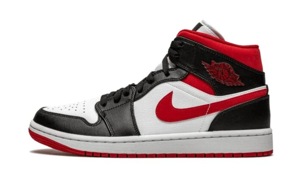 Air Jordan 1 Mid Bred Toe (GS)