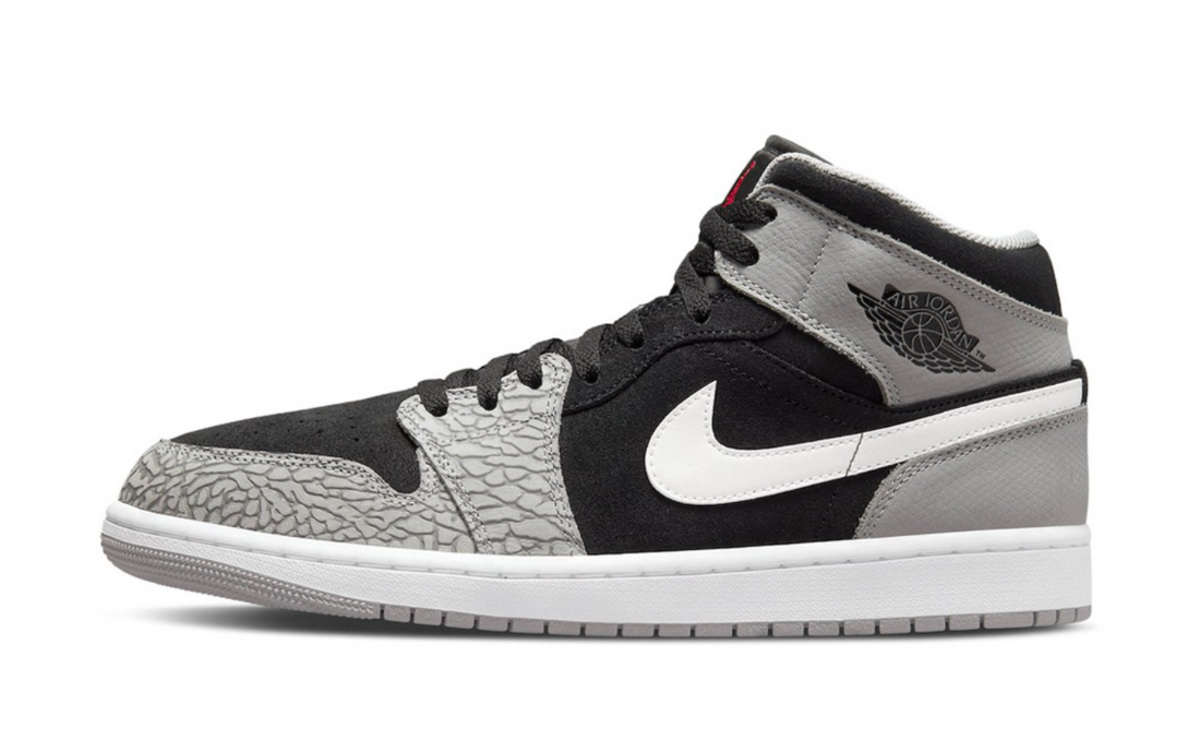 Air Jordan 1 Mid Elephant Print