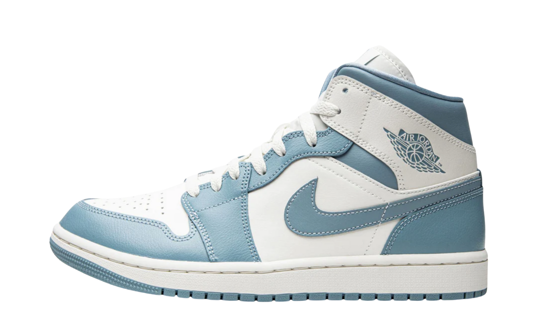Air Jordan 1 Mid UNC Sail (W)