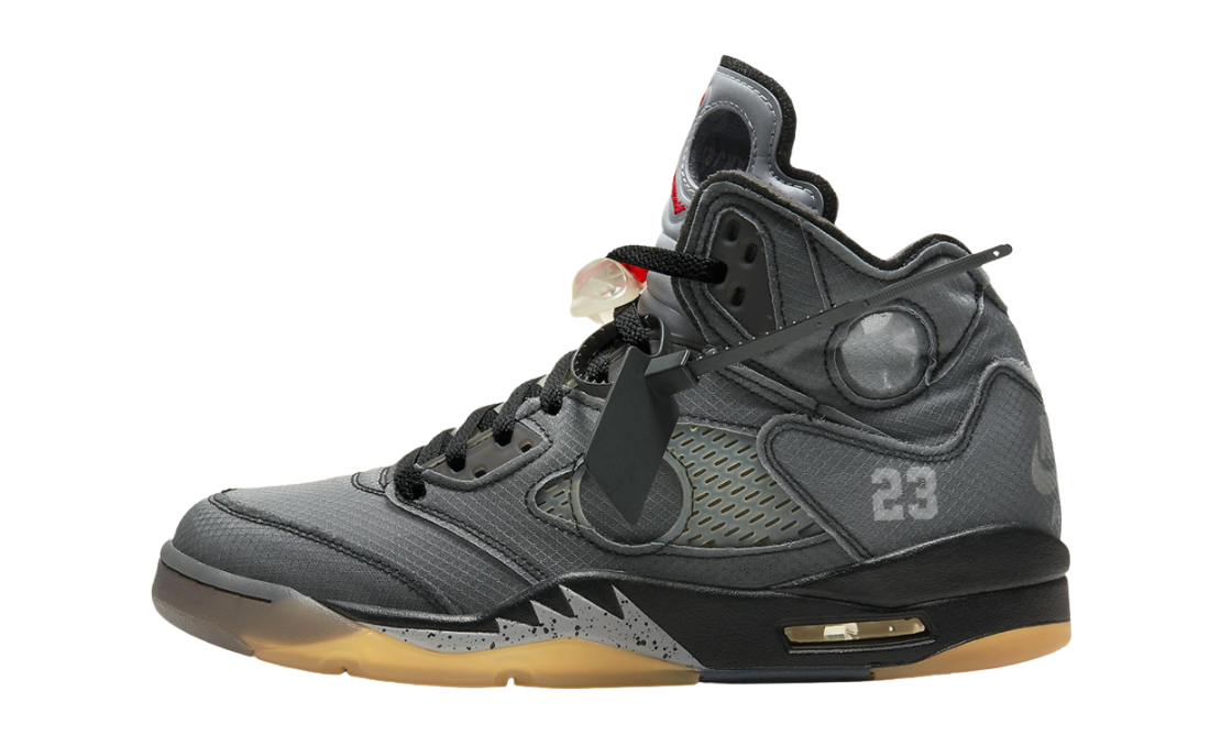 Air Jordan 5 Off-White Black