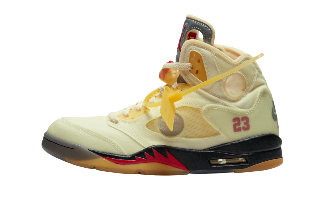 Air Jordan 5 Off-White Sail