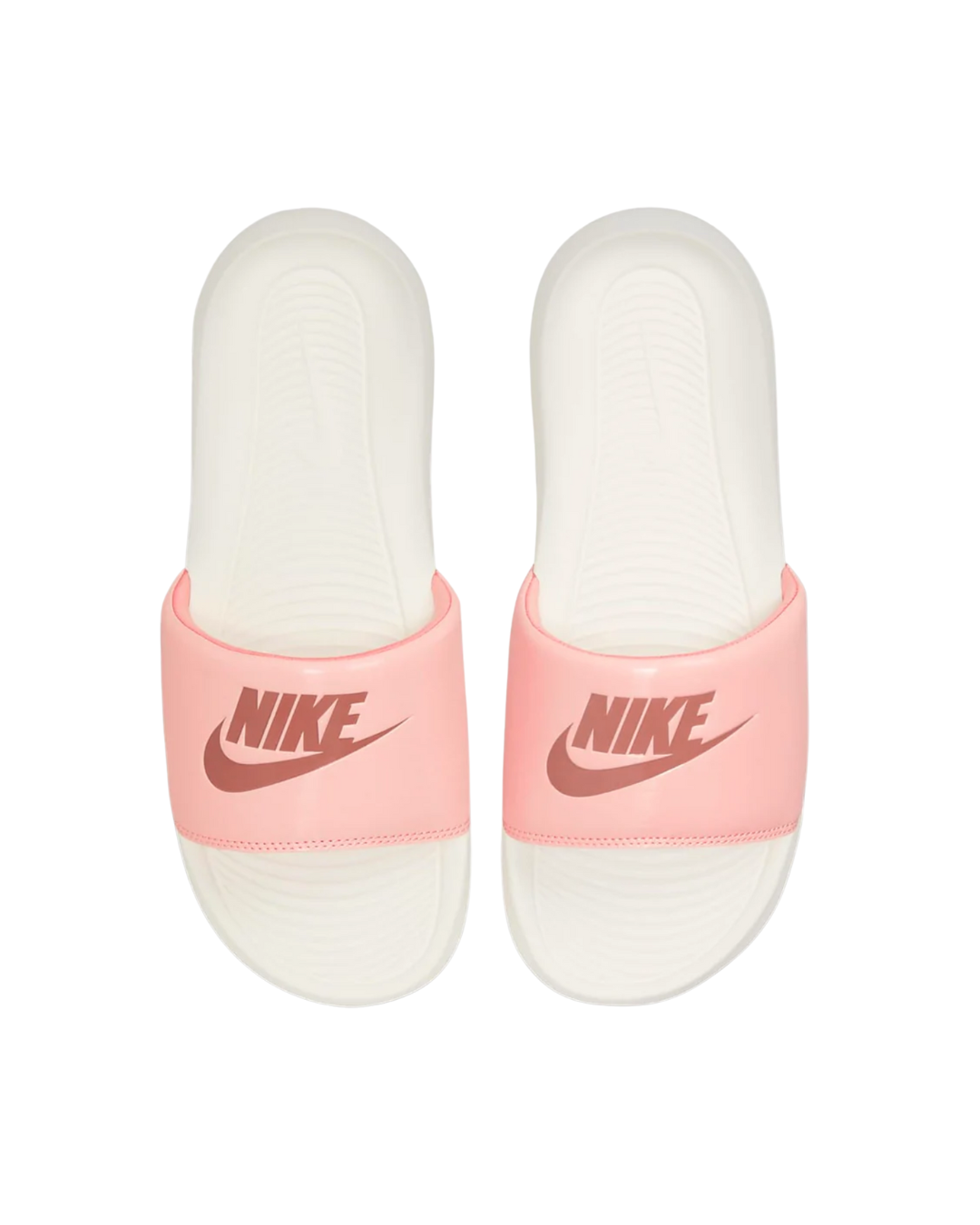 Pink top benassi slides