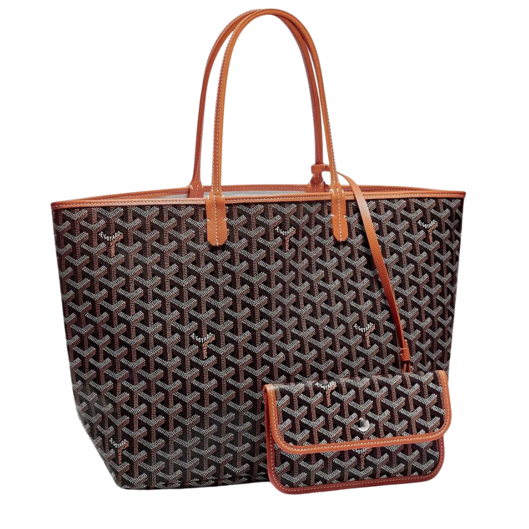 Goyard Saint Louis Tote PM Black & Tan