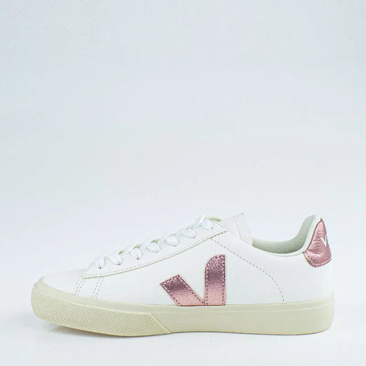 Veja Campo Chromefree Leather Extra White Nacre