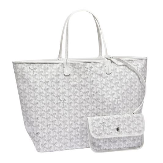 Goyard Saint Louis Tote PM White