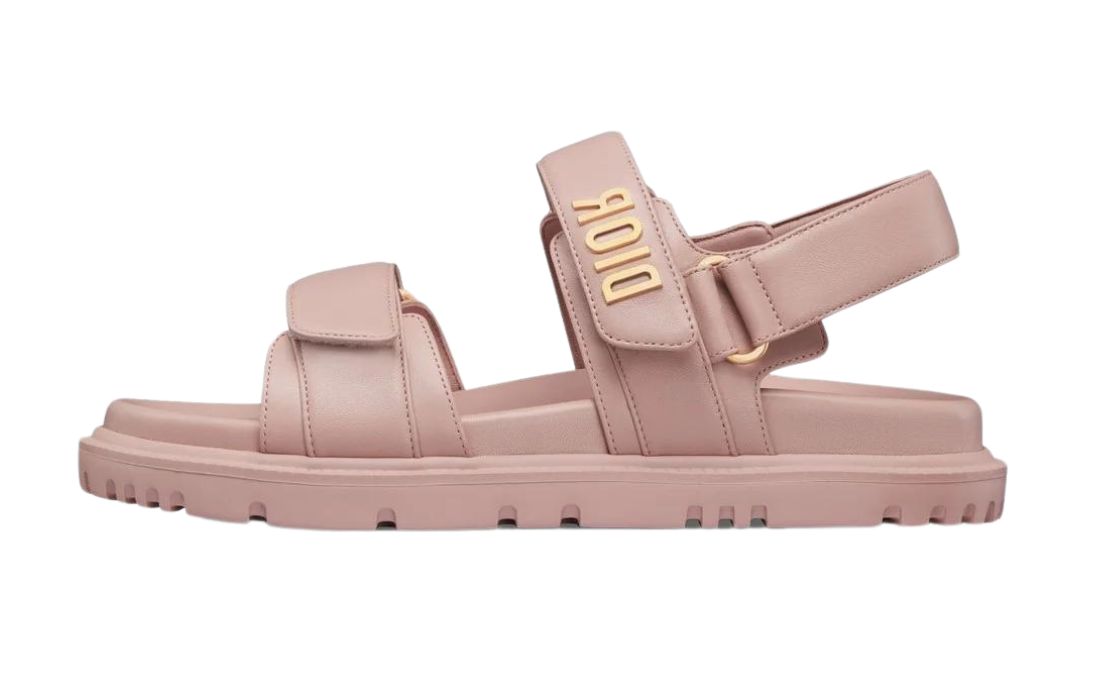 DIORACT SANDAL NUDE PINK LAMBSKIN – Auto Kicks PH