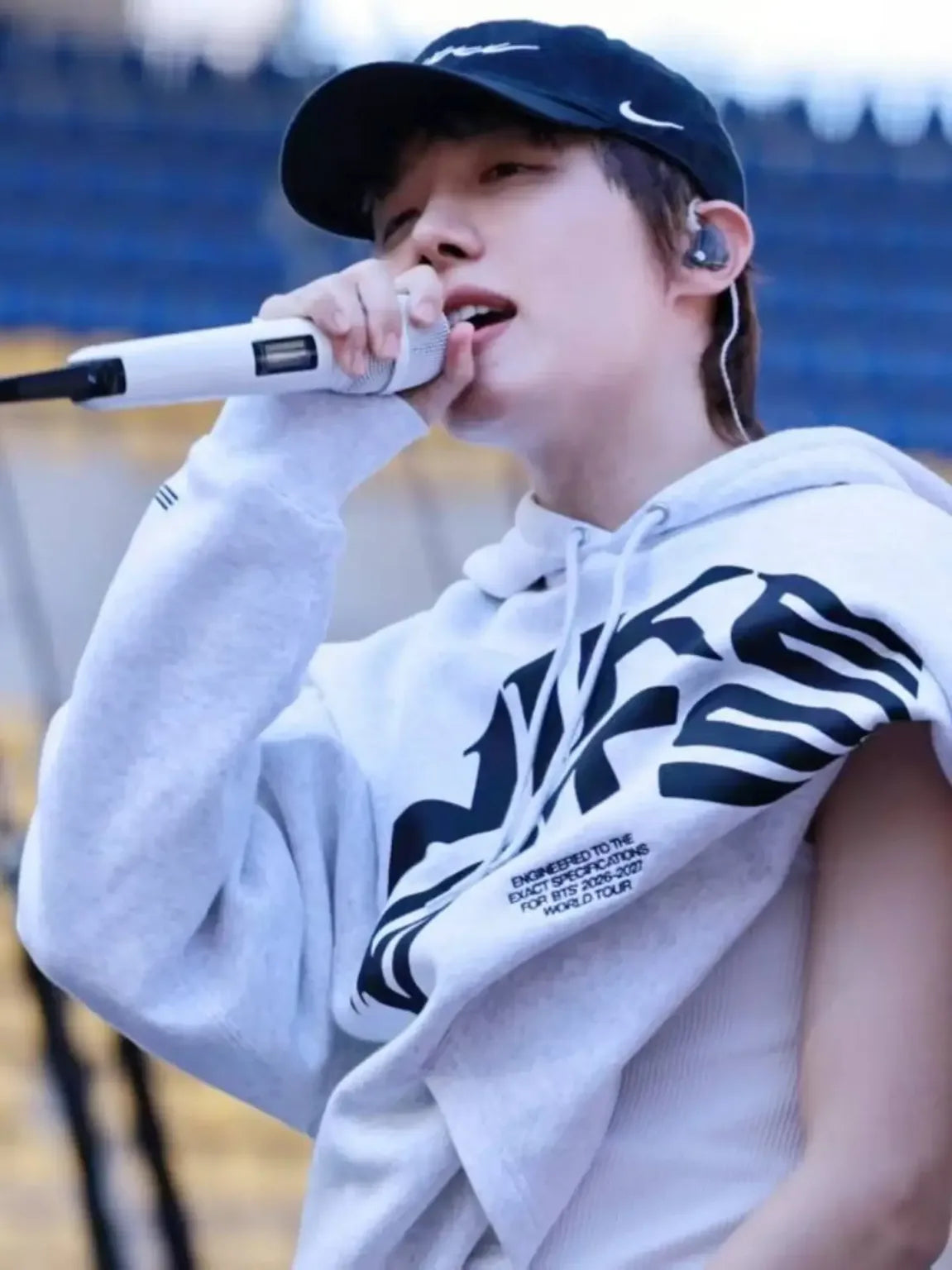 Nike x BTS 'Arirang' World Tour Hoodie Gray