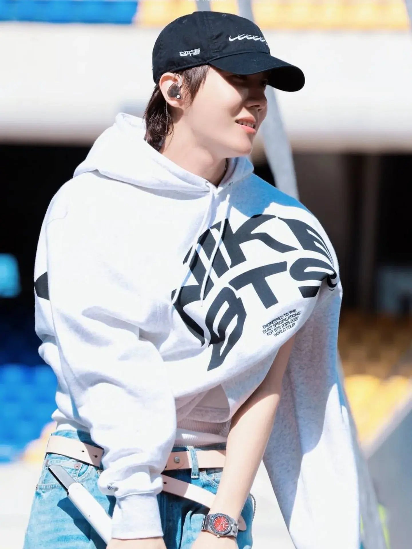 Nike x BTS 'Arirang' World Tour Hoodie Gray
