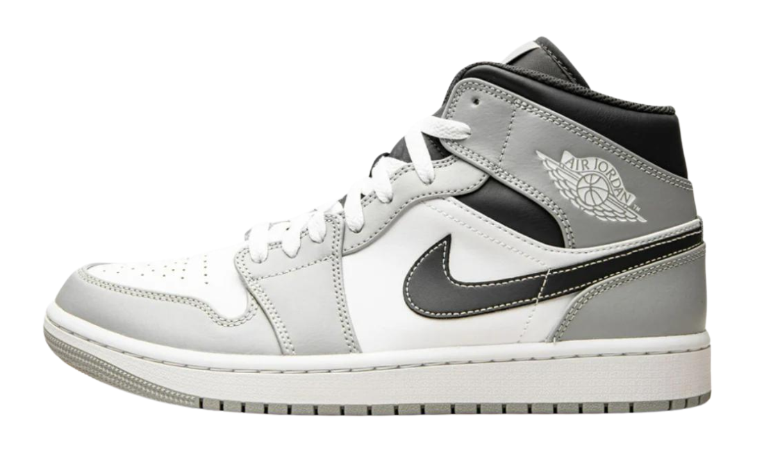 Jordan 1 Mid Light Smoke Grey Anthracite