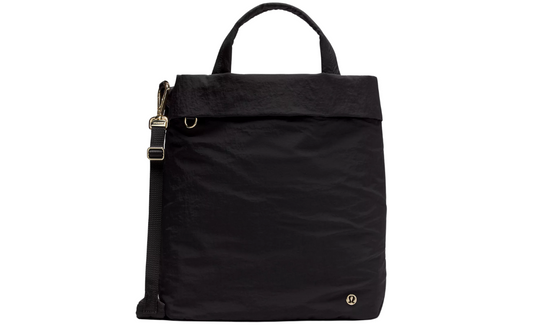 Lululemon On My Level Tote Bag 20L Black Gold