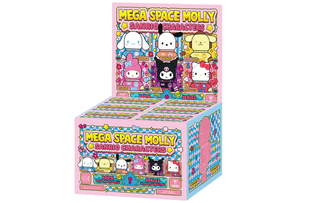 MEGA SPACE MOLLY 400% Sanrio Characters Series Set