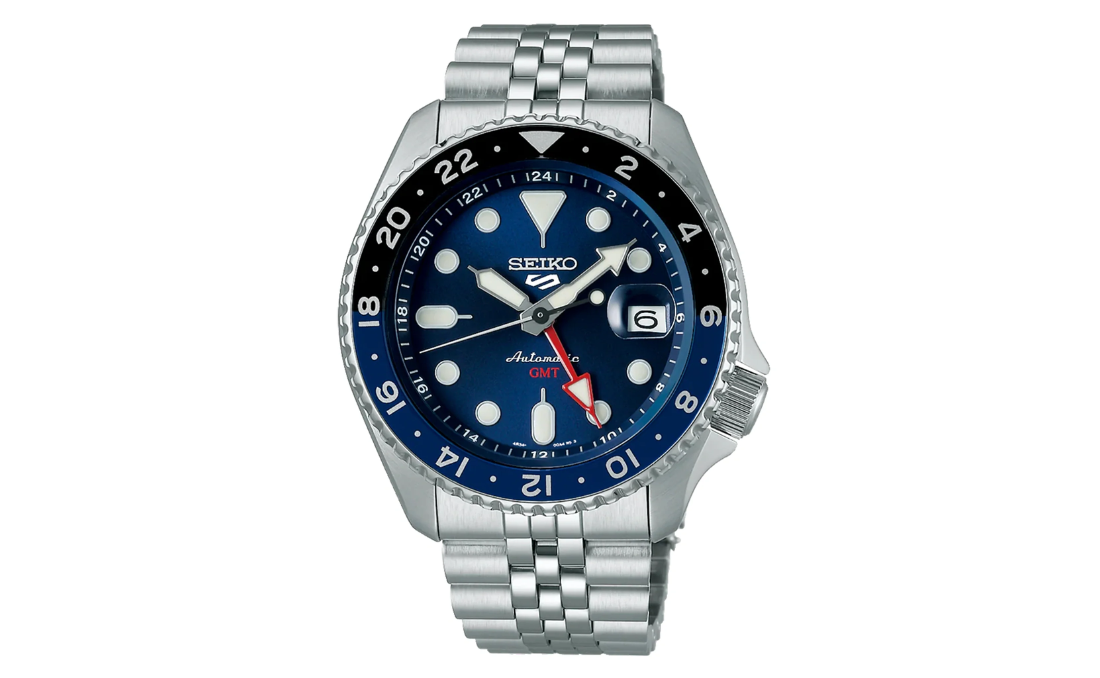 Seiko 5 Sports GMT Batman JDM SBSC003