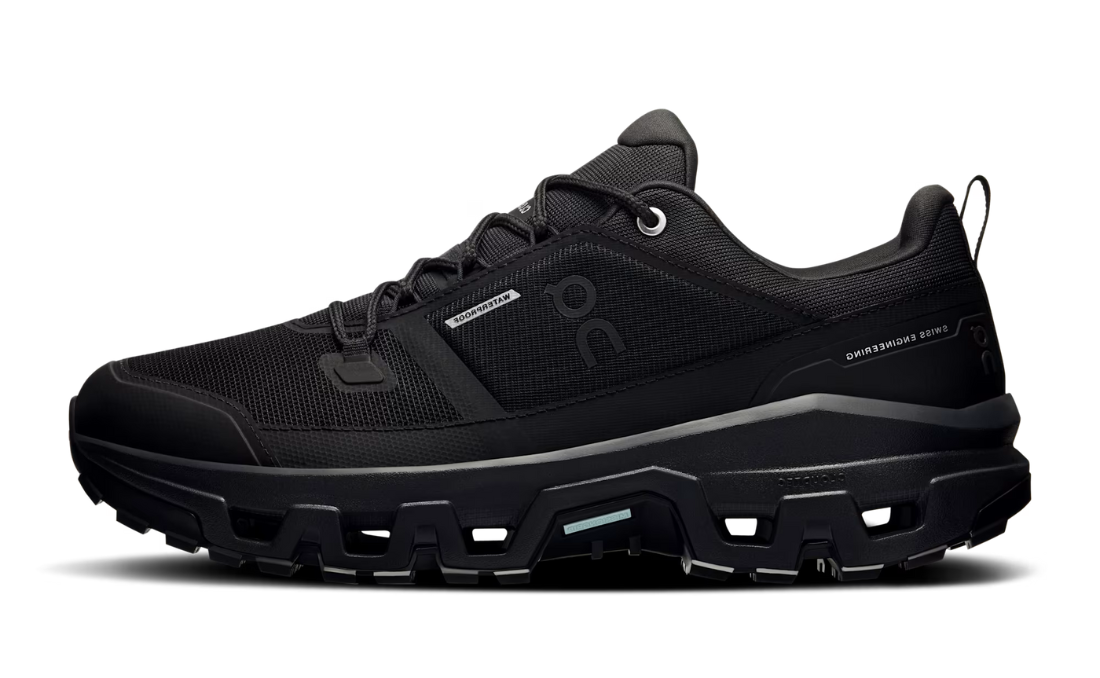 ON Cloudrock Low Waterproof Black Black