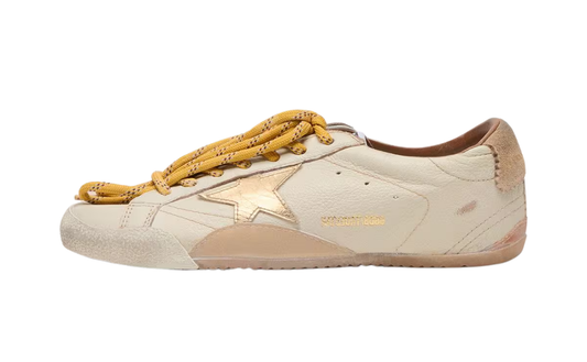 Golden Goose True Star White Nappa Leather Gold Star