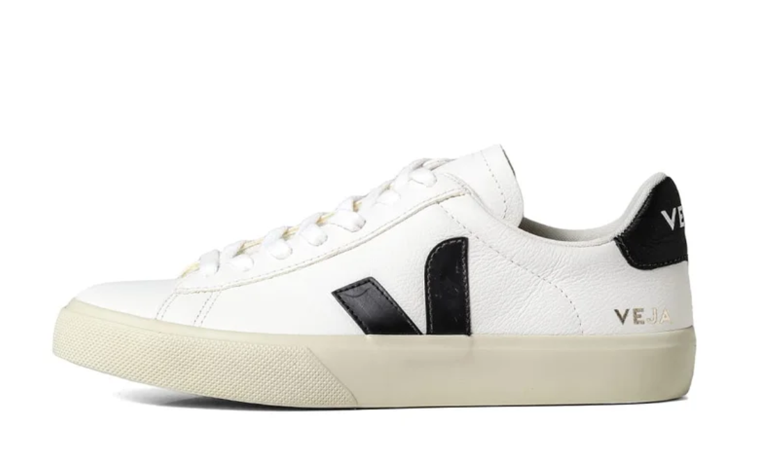Veja Campo Leather White Black