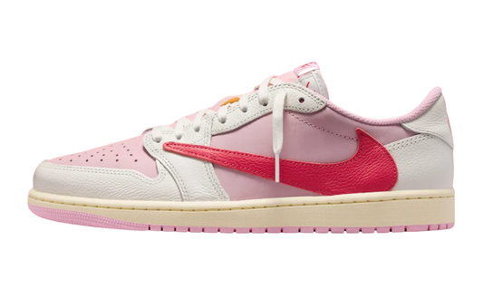Travis Scott x Air Jordan 1 Low Sail Tropical Pink