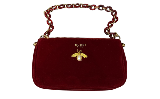 GUCCI Beauty Gift Shoulder Bag Red