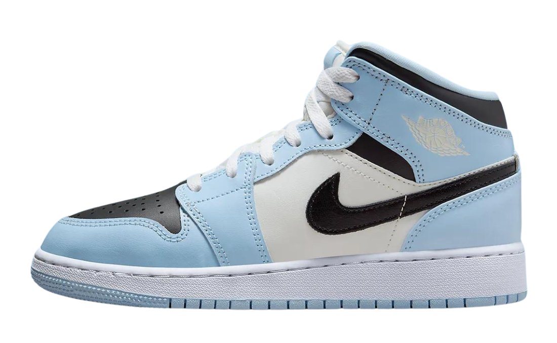 Jordan 1 Mid Ice Blue (GS)