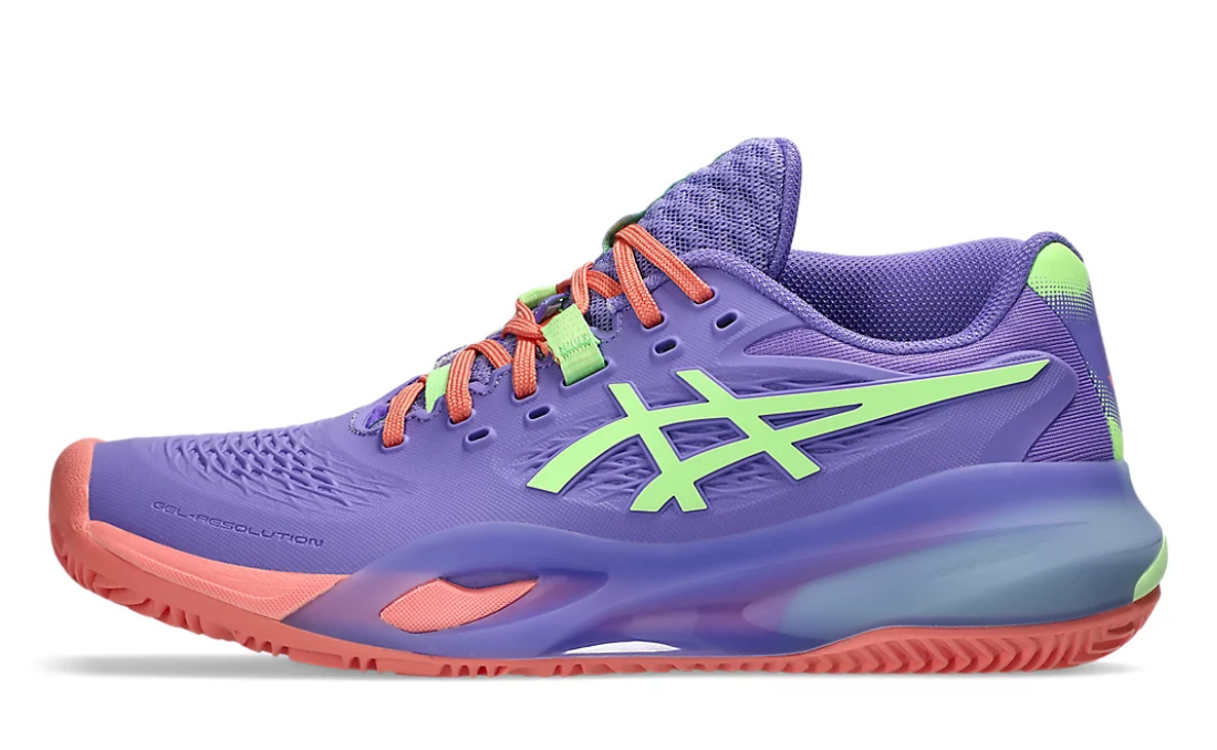 ASICS Gel Resolution X Padel Amethyst Illuminate Green (W)