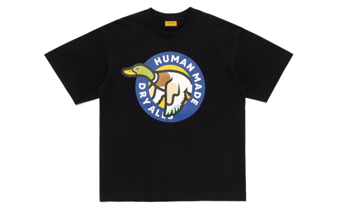 HUMAN MADE DUCK SHIRT BLACK