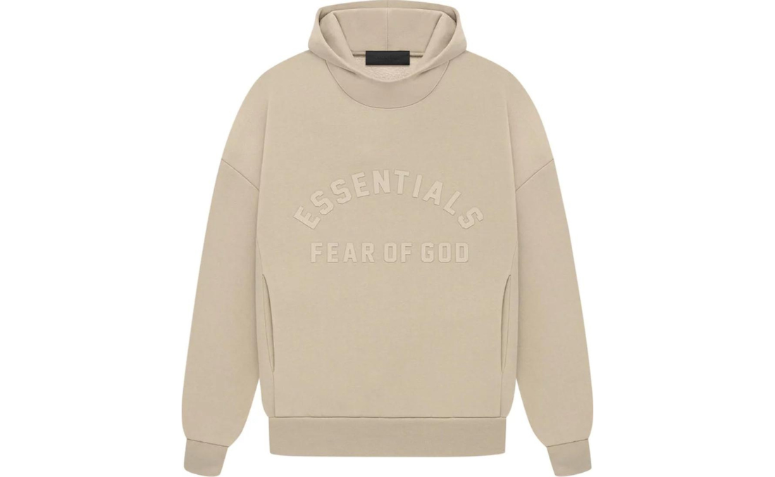 Fear of God Essentials Hoodie Dusty Beige