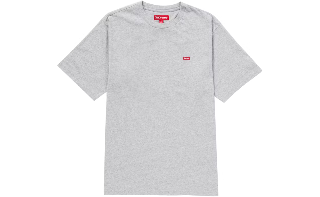 Supreme Small Box Tee Heather Grey