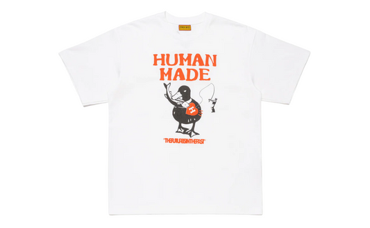 HUMAN MADE THE FUTURE IS IN THE PAST SHIRT WHITE