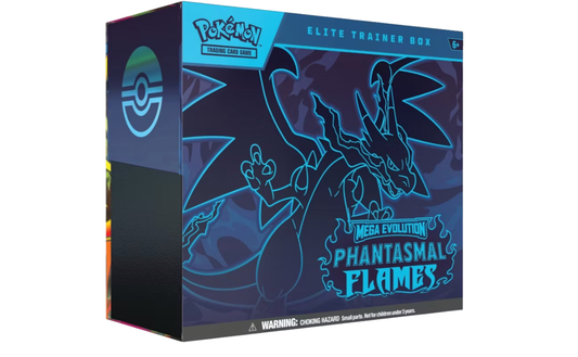 Pokémon Mega Evolution Phantasmal Flames Elite Trainer Box