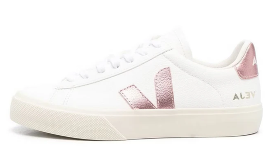Veja Campo Leather White Nacre