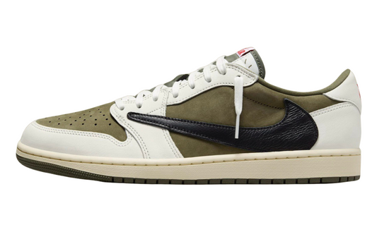 Travis Scott x Air Jordan 1 Low Medium Olive