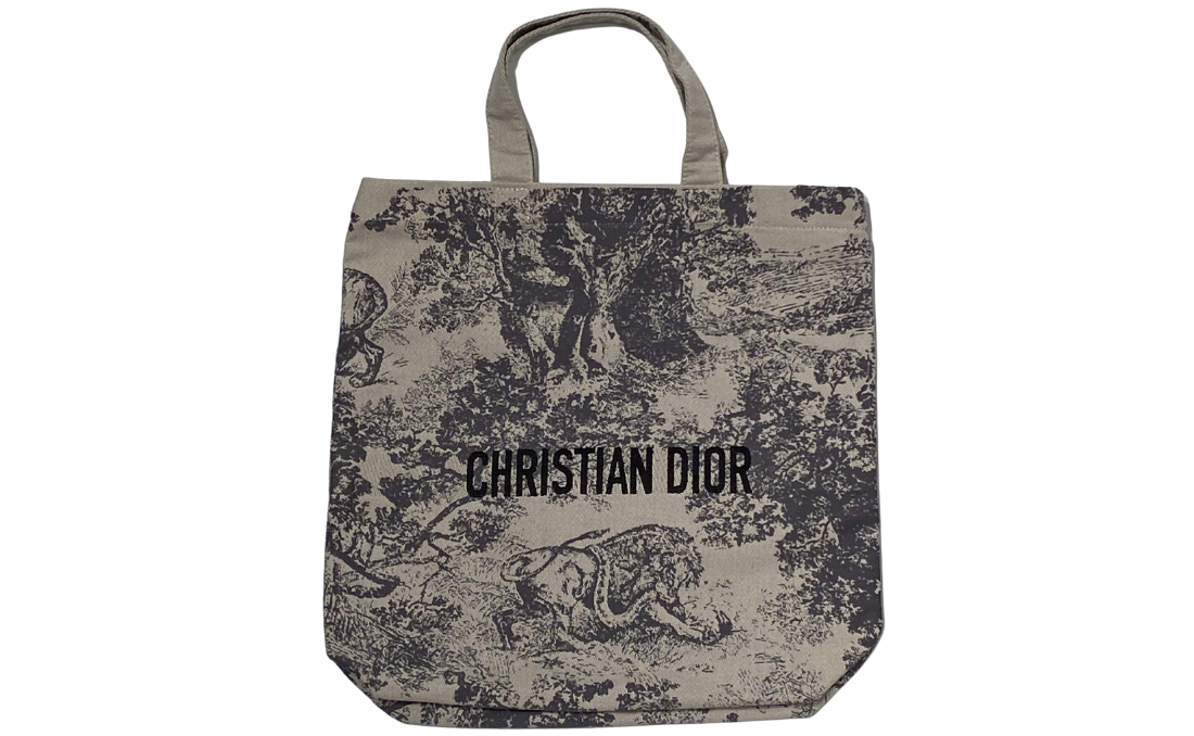 DIOR Novelty Canvas Tote Bag