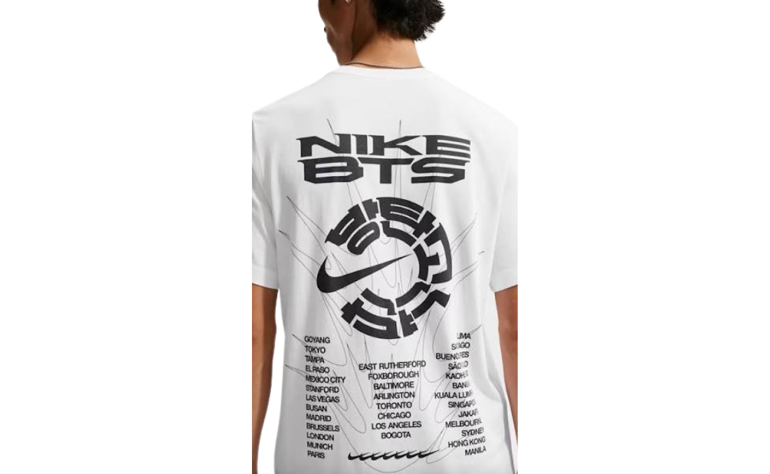Nike x BTS 'Arirang' World Tour Shirt White