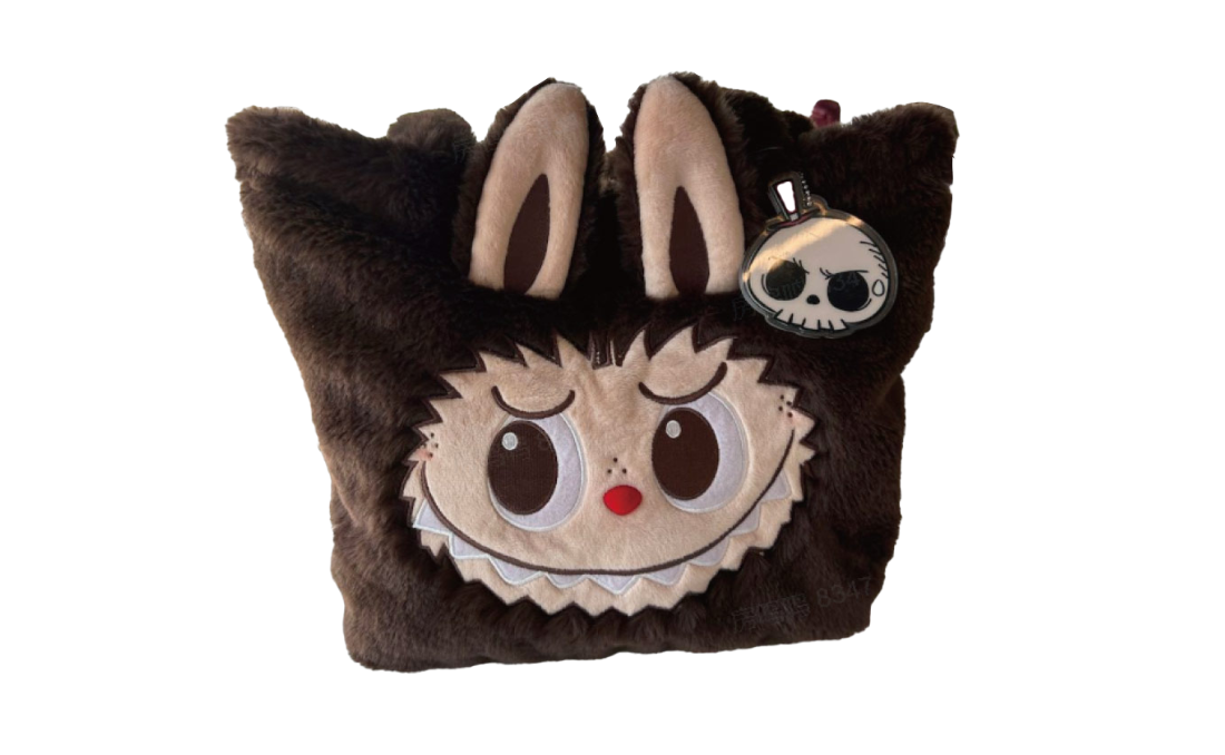 LABUBU Reversible Plush Bag