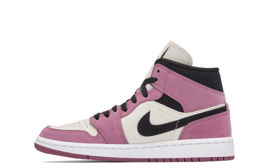 Jordan 1 Mid Berry Pink