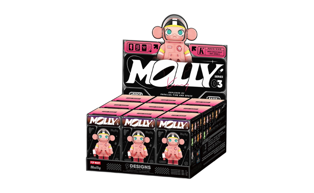 MEGA SPACE MOLLY 100% Series 3 Set