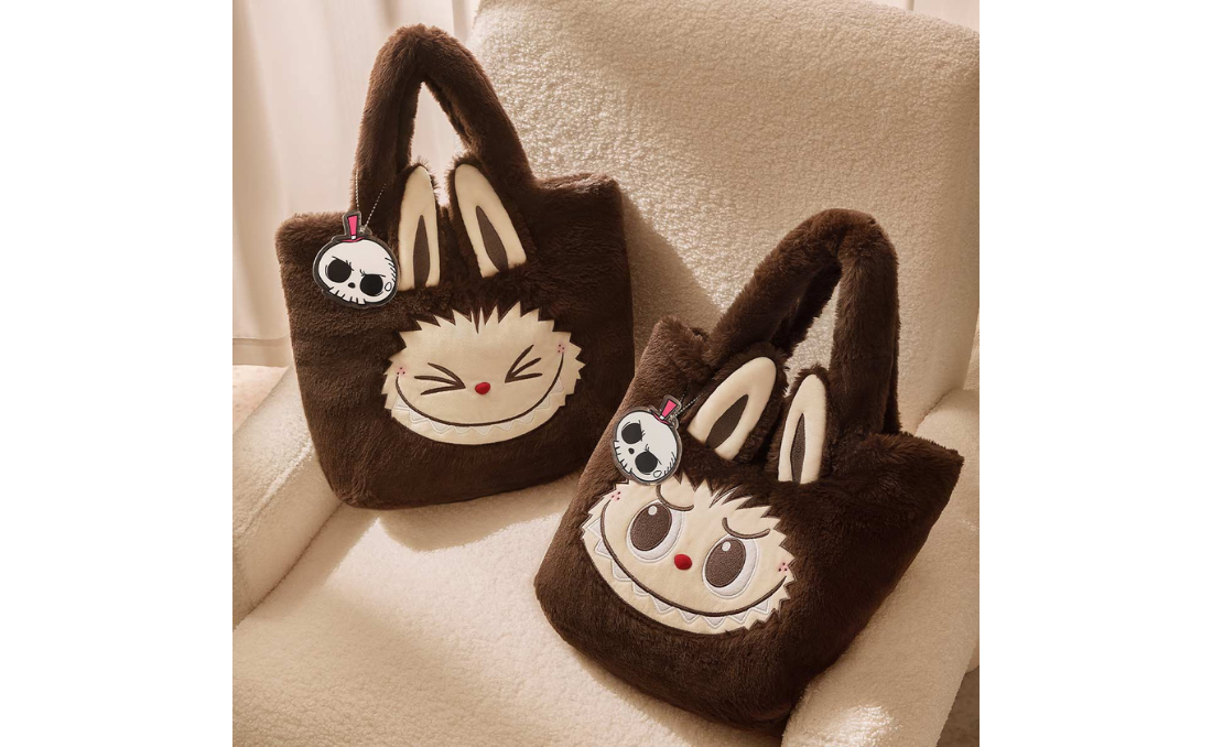 LABUBU Reversible Plush Bag