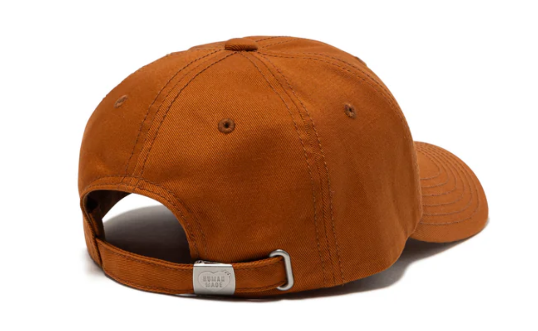 HUMAN MADE 6PANEL TWILL CAP BROWN