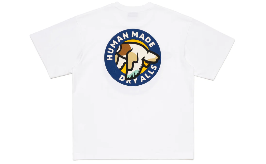 HUMAN MADE DUCK SHIRT WHITE
