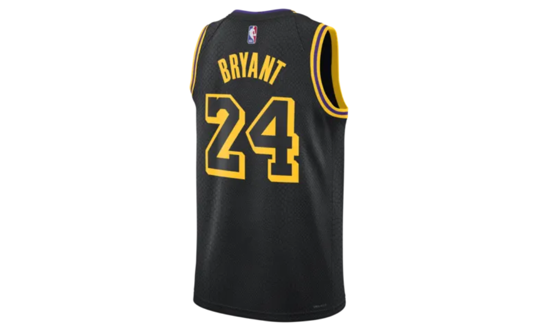 Nike Kobe Mamba Mentality Los Angeles Lakers City Edition Swingman Jersey Black